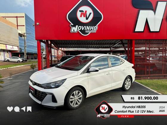 HYUNDAI HB20S 1.0 12V FLEX COMFORT PLUS MANUAL